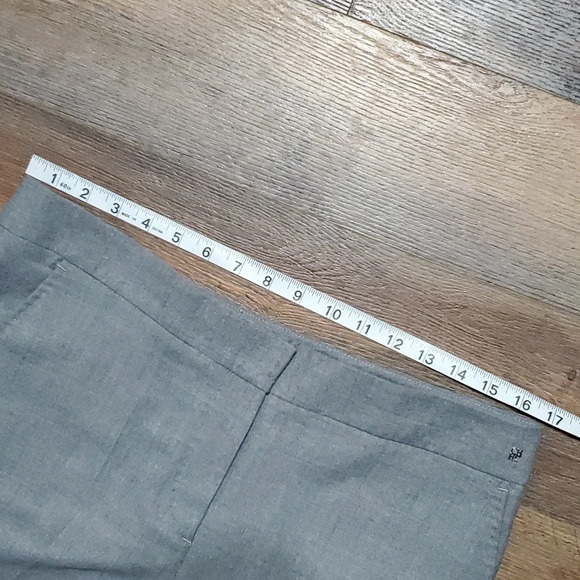 Carolina Herrera grey soft light wool dress pants trousers NWT - Picture 7 of 8